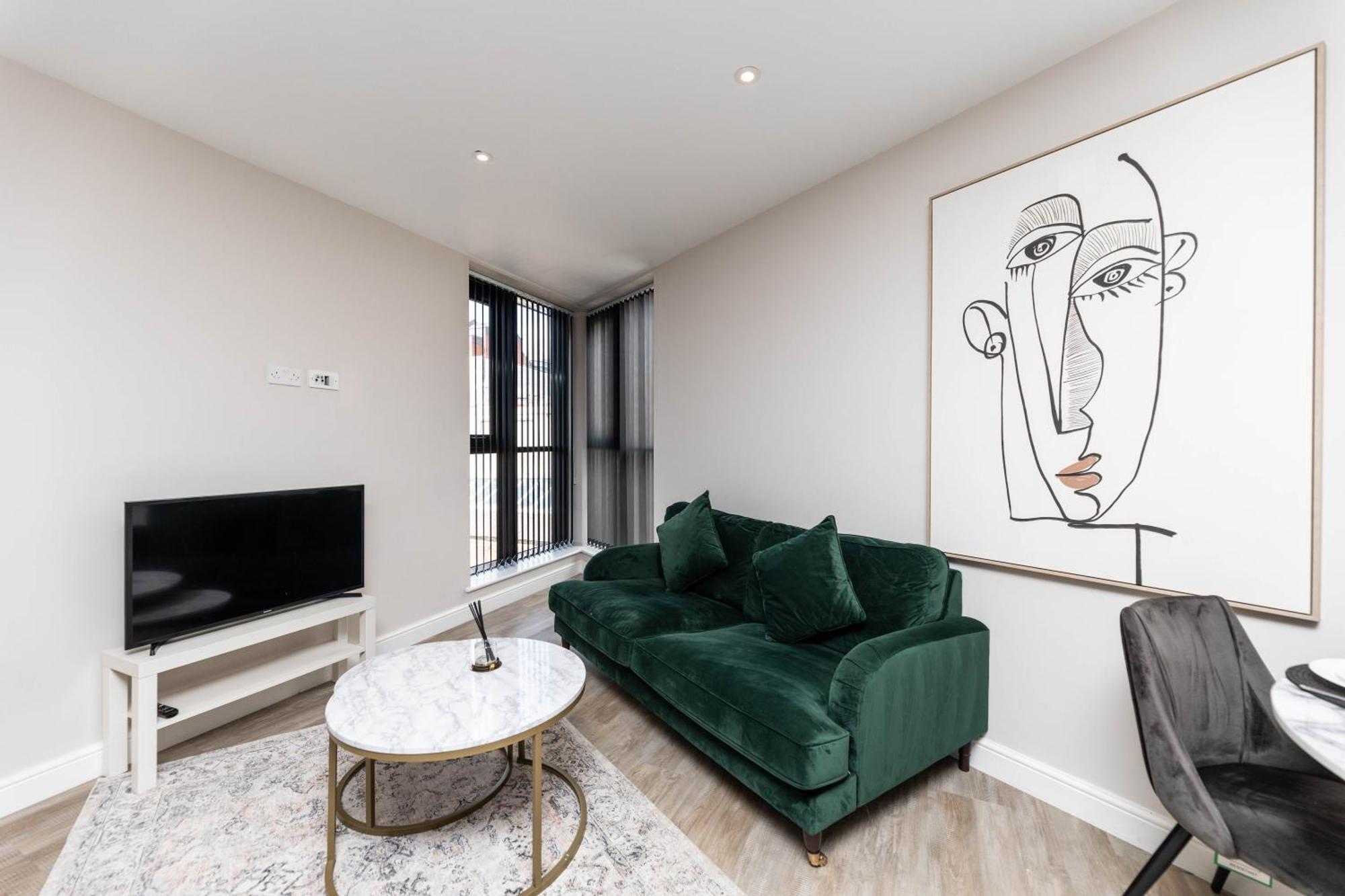 Modern 1Bed Flat In The Heart Of Leeds City Centre Zewnętrze zdjęcie
