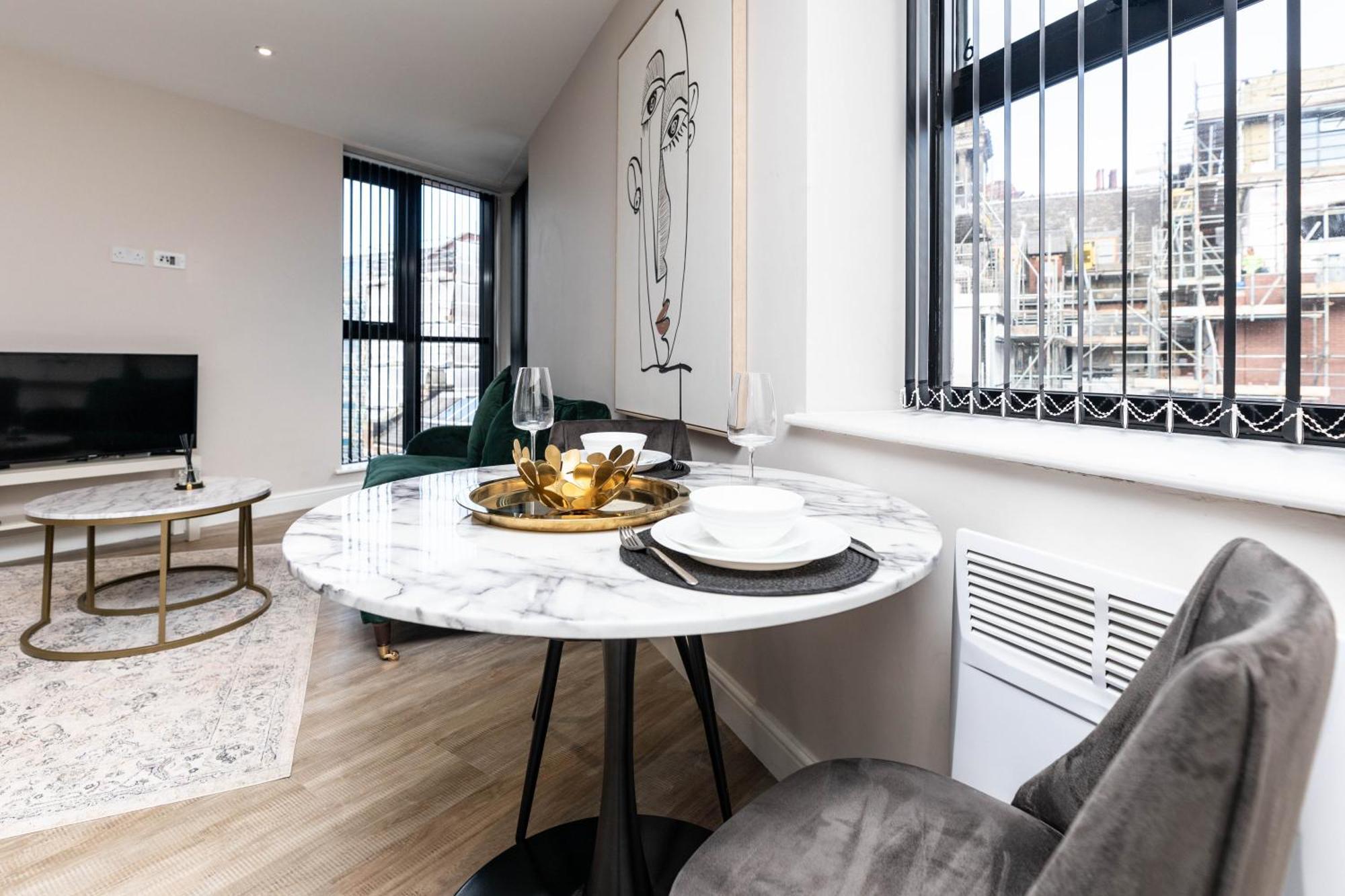 Modern 1Bed Flat In The Heart Of Leeds City Centre Zewnętrze zdjęcie