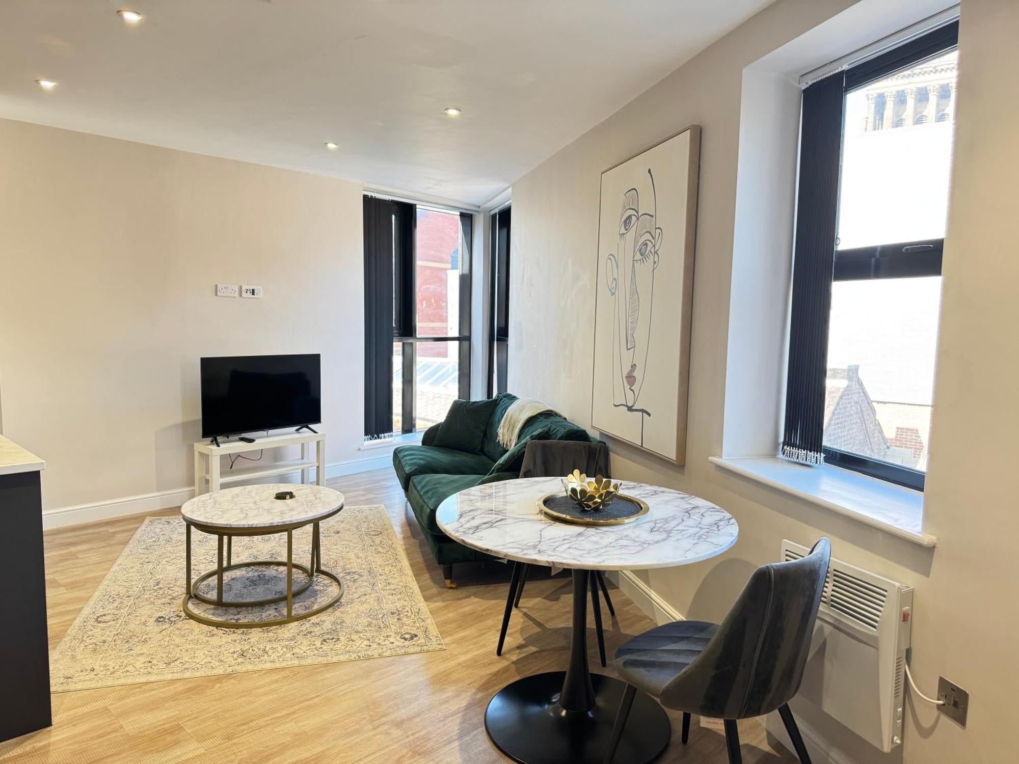 Modern 1Bed Flat In The Heart Of Leeds City Centre Zewnętrze zdjęcie